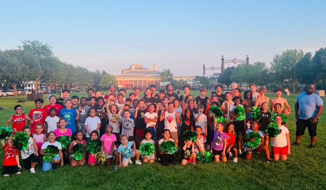 LOTL Kids Zone with 60+ children